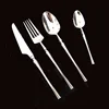 silverware long handle 18 8 flatware set stainless steel chinese restaurant tableware cutlery set