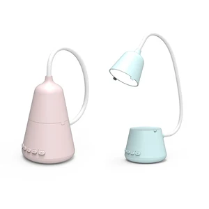 LED Lamp Bendable Neck Wireless Speaker