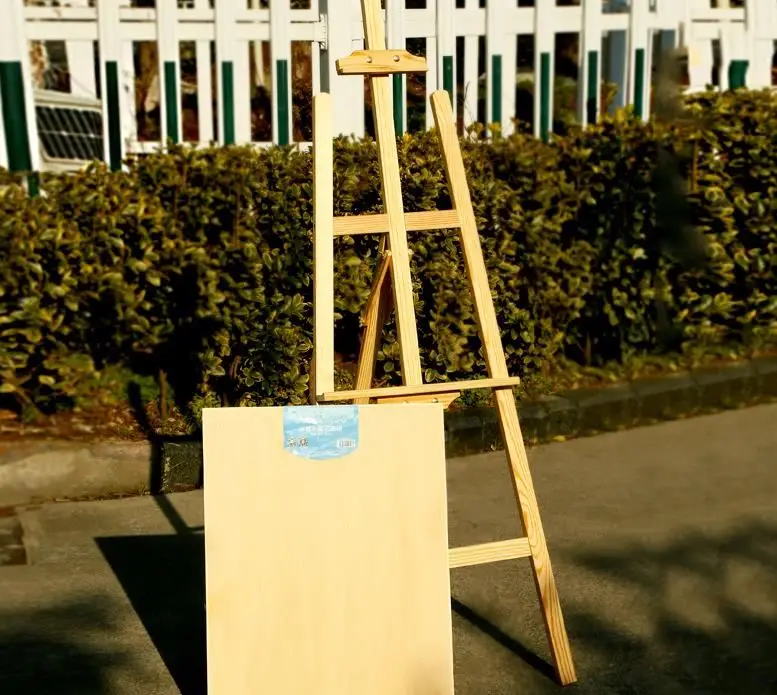 
BOMEIJIA New Products Amazon Hot Sale 1.45M Pine Wood Artist Easel Display Stand for Painting 