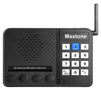 

Wireless Intercom System 10 Channel 1KM Long Range FM Intercoms Wireless for Home and Office