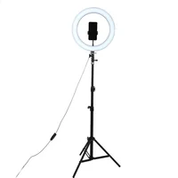 

2019 Brand New Selfie Ring Light With Cell Phone Tripod Stand for Live/ Makeup/ Selfie