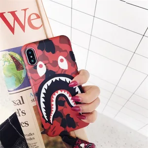 Bape Shark Camouflage iPhone Case 6 7 8 Plus