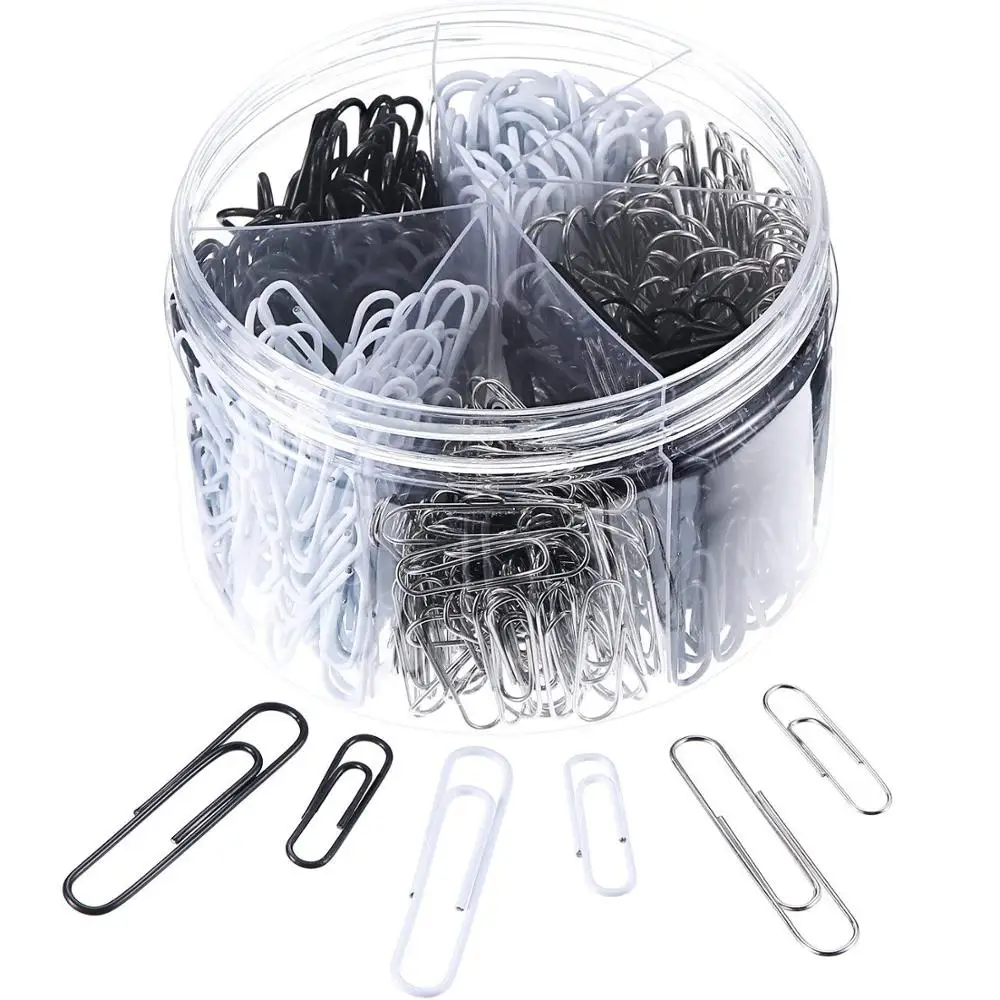 
Jumbo Paper Clip, Vinyl Coated Smooth Large Paper Clip Set 