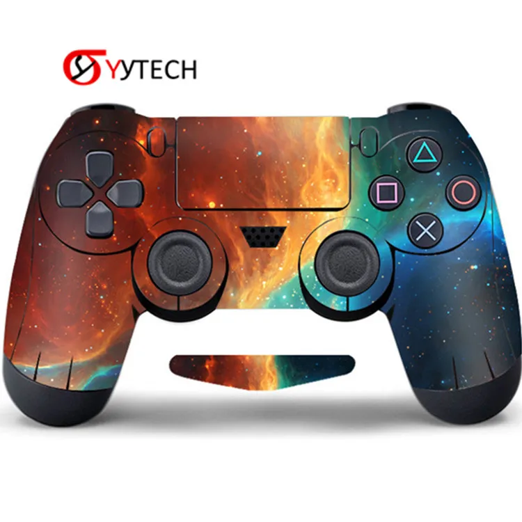 

SYYTECH PVC Decal For PlayStation 4 Sticker Skin PVC Cover Sticker For PS4 Controller