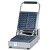 Stainless Steel Industrial Single Plate Waffle Baker/ Commercial Square Waffle Make
