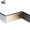 Foshan supplier straight Edge Stainless Steel Tile Trim Strip ceramic profile corten cladding price metal building material