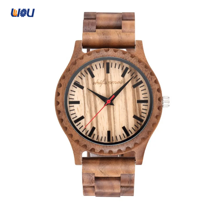 

100% Nature hot sale new wood watch best design cheap price eco-friendly fashion bamboo wrist watch, Picture shows