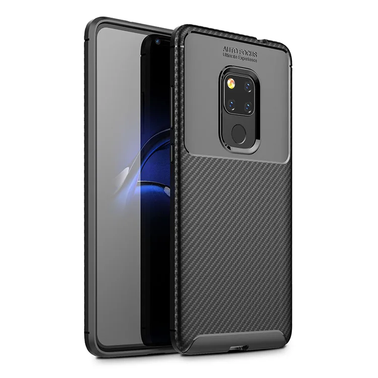 

Free Sample For Huawei Mate 20 Carbon Fiber TPU Mobile Phone Case