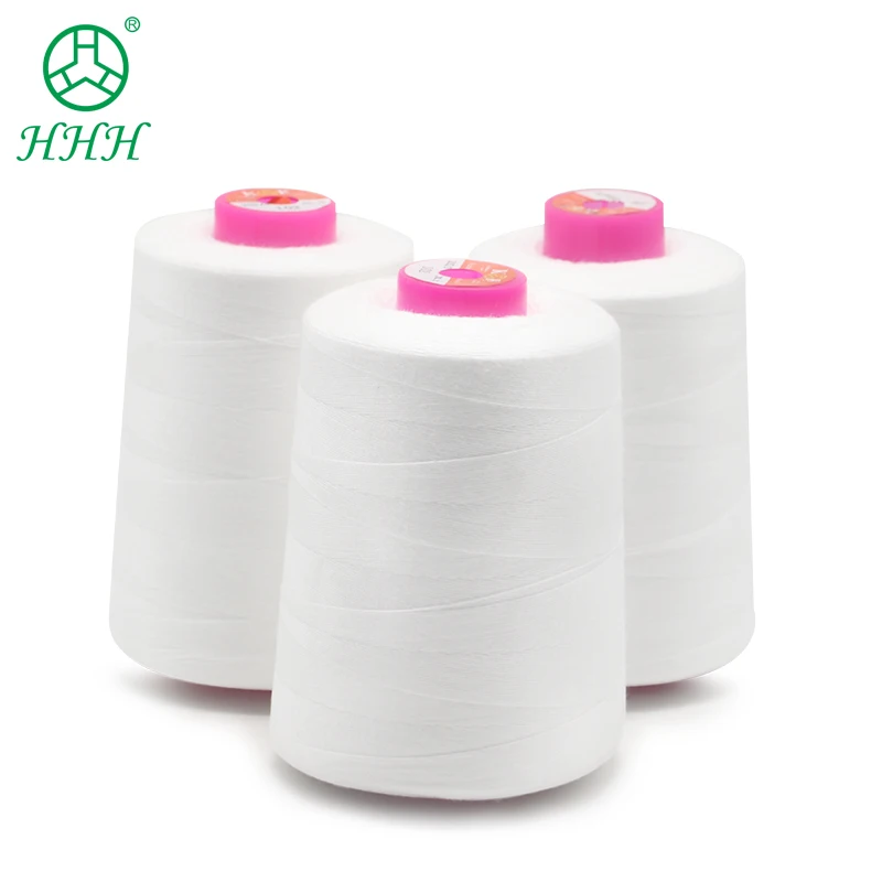 

20/2 GuangZhou Factory Price Wholesale Medic 100 Cotton Sewing Thread, White