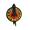 Professional large custom cloth personalized woven embroidered patches