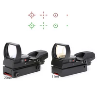 

SPINA Holographic 1x22x33 Red Green Dot Reflex Sight Scope with 11mm 20mm rail For Airsoft