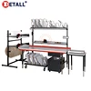 custom electronic board warehouse cutting packaging table picking work station assembly