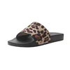 2009 European and American retro sexy Street leopard-print slippers women wear a word of sandals in summer fashion