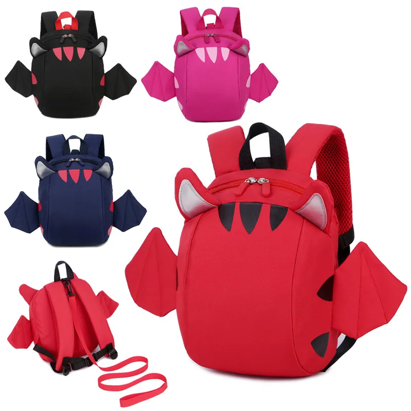 

New 2021 nylon school backpack kids cute cartoon backpack bag custom in China, Custom made