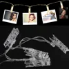 USB/Battery power led photo clip string light Fairy Twinkle Lights, Wedding Party Christmas Home Decor Lights for Hanging Photos
