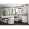 Home furniture kitchen cabinet in white shaker style kitchen