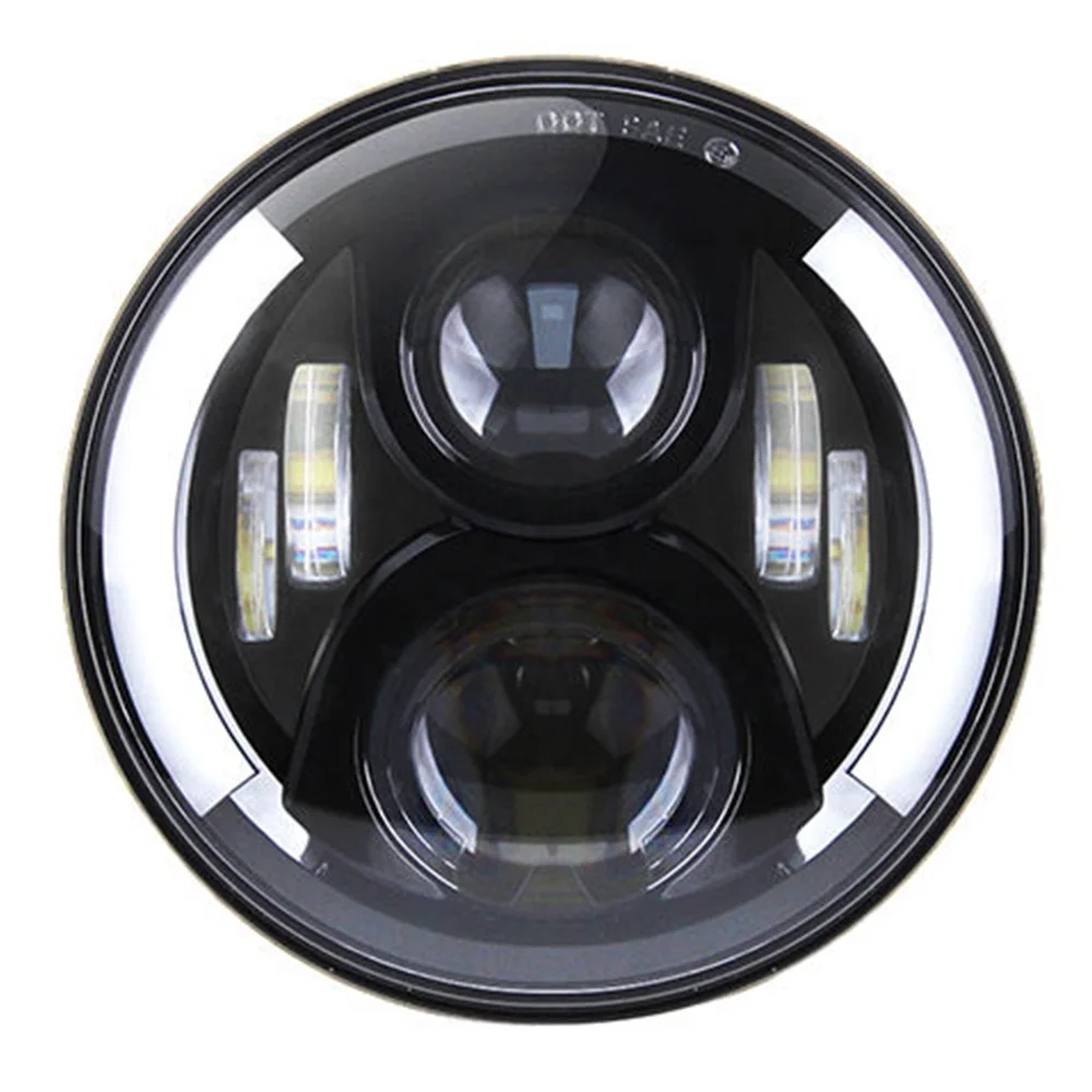 dot approved high Low beam 12v led driving light fog lamp 7 inch led headlight for cars motorcycle