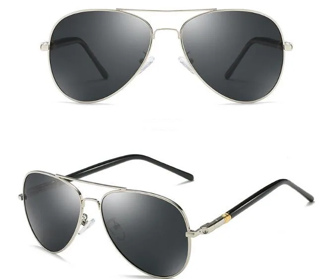 

big frame fishing bike metal polarized shades sunglasses for men