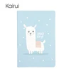 Top sale kids stationery set soft cover paper notebooks for students cartoon printed cheap custom notepads
