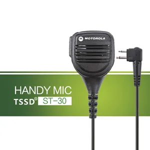 Handheld Speaker Mic ST-30 PMMN4013A Walkie Talkie Shoulder Speaker Microphone