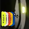 Drop shipping agent 4Pcs/Set Reflection Warning Open DIY high intensity car door warning light pvc reflective tape