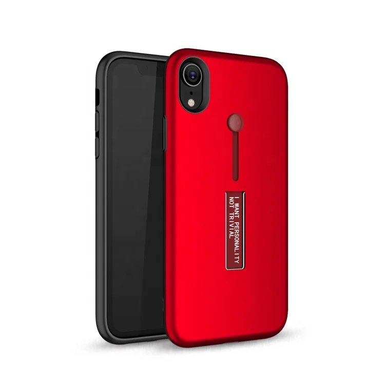 

Saiboro slim hybrid protective back cover kickstand pc tpu case for iphone xs xs max case, xs for iphone case cover, Multi options