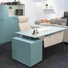 Latest Simple design active matte Business office desk customize Work desk Specific office furniture Use (09002)