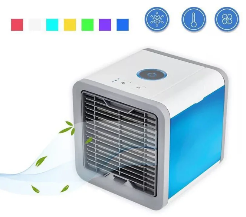 

Arctic Air cool /Household Cooler Office Dormitory Portable Small Air Conditioner USB Small Fan, White