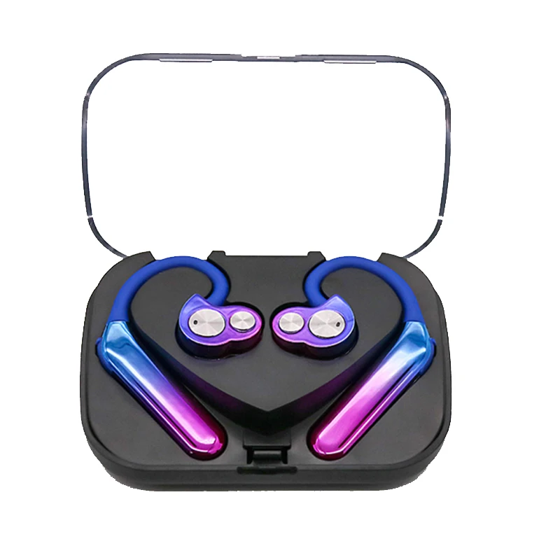 

Creative Waterproof IPX7 Sport Running Swimming Stereo Wireless Silicone Ear Hook Style Earphone Bluetooth 5.0 TWS Earbuds