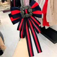 

korean style fabric bow tie for womens neck tie wholesale brooches