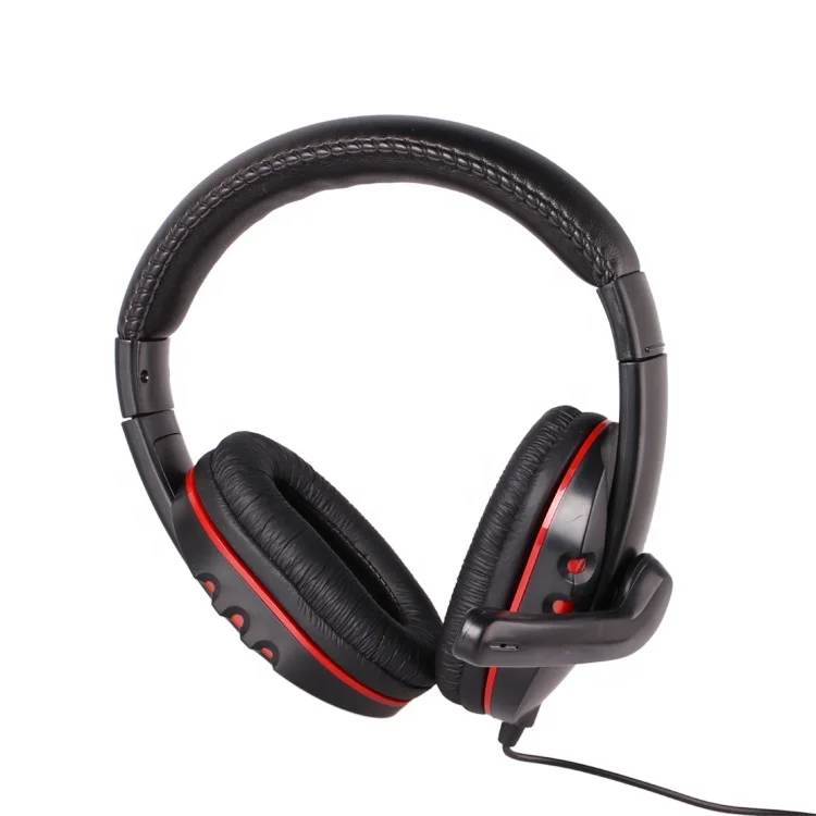 

Wired Over Ear Bluetooth Gaming Headphone with Microphone, Black