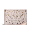Elegant WISHMADE Customised Laser Cut Invitations Cards with Envelope for Wedding Anniversary Sample High Quality