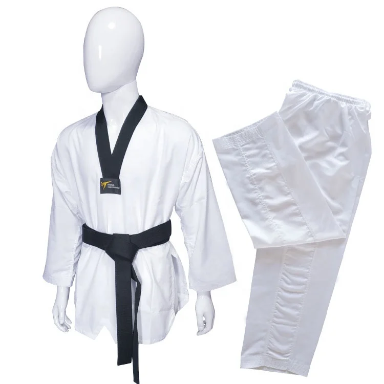 

Custom white super light breathable dobok master uniform taekwondo uniforms