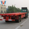 Customized kart bogie van freight sheep wheel flatbed trailer