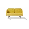 High quality simple design beech wood furniture fabric sofa