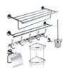 Stainless steel breathable bath towel holder brackets