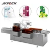 Auto unfolding wrap around bulb corrugated packer gluer milk packaging carton box labeling Packing making Machine