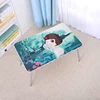 Cute wooden table portable laptop table / bedroom furniture table for laptop computer