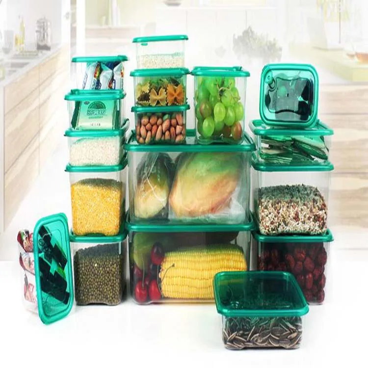 

chocolate cheese 3 compartment reusable food storage container, Green