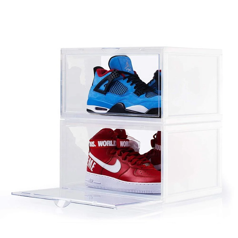 Water Clear Luxury Acrylic Shoe Box 