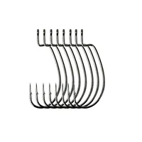 

High Quality High Carbon Steel Fishing Worm Hooks