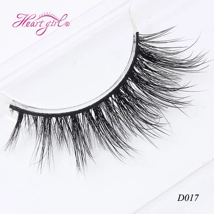 

3d Mink Eyelashes Wholesale With Custom Round Box Packaging, Natural black