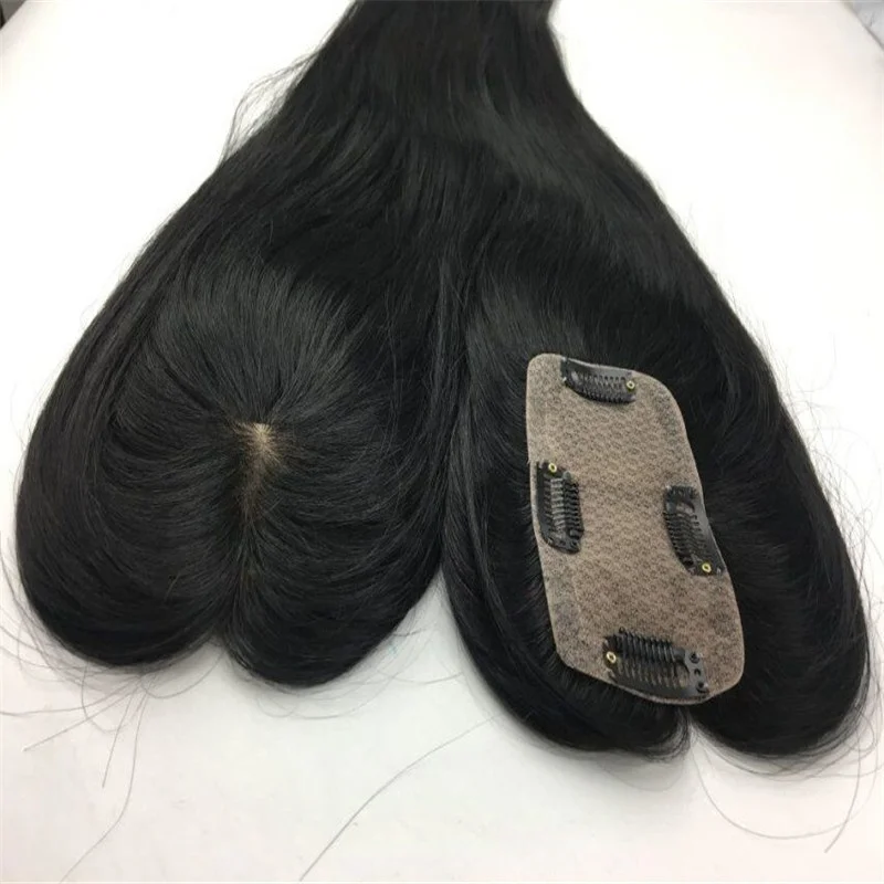 

Top Quality Human Hair Womens Toupee Soft And Smooth Toupee For Women, Natural color
