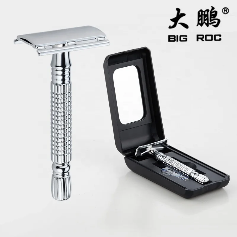 
zinc alloy double edge razor shaving safety razor 