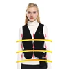 Adjustable women office warm battery usb rechargeable heated vest for winter