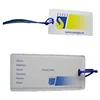 Factory wholesale 4 Color Process Clear Slip-in Pocket Luggage Tag(PT-270)