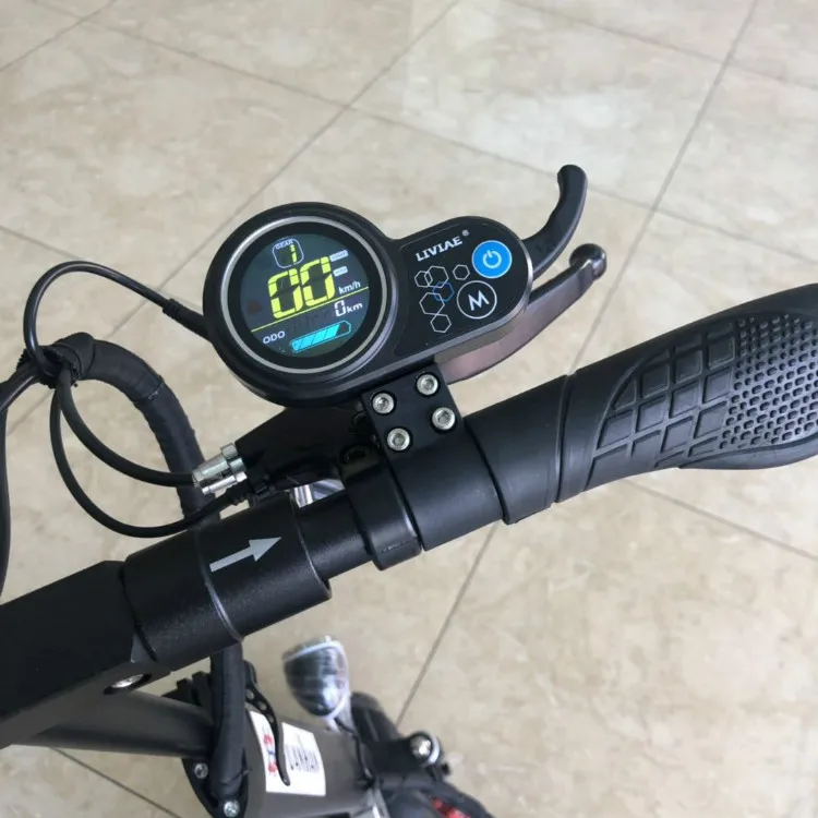 

10 inch li-ion battery hands free two wheel smart balance electric scooter, Black,white