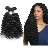 

Christmas Hotsales Raw Brazilian Unprocessed Virgin Cabelos Humano Deep Wave Hair