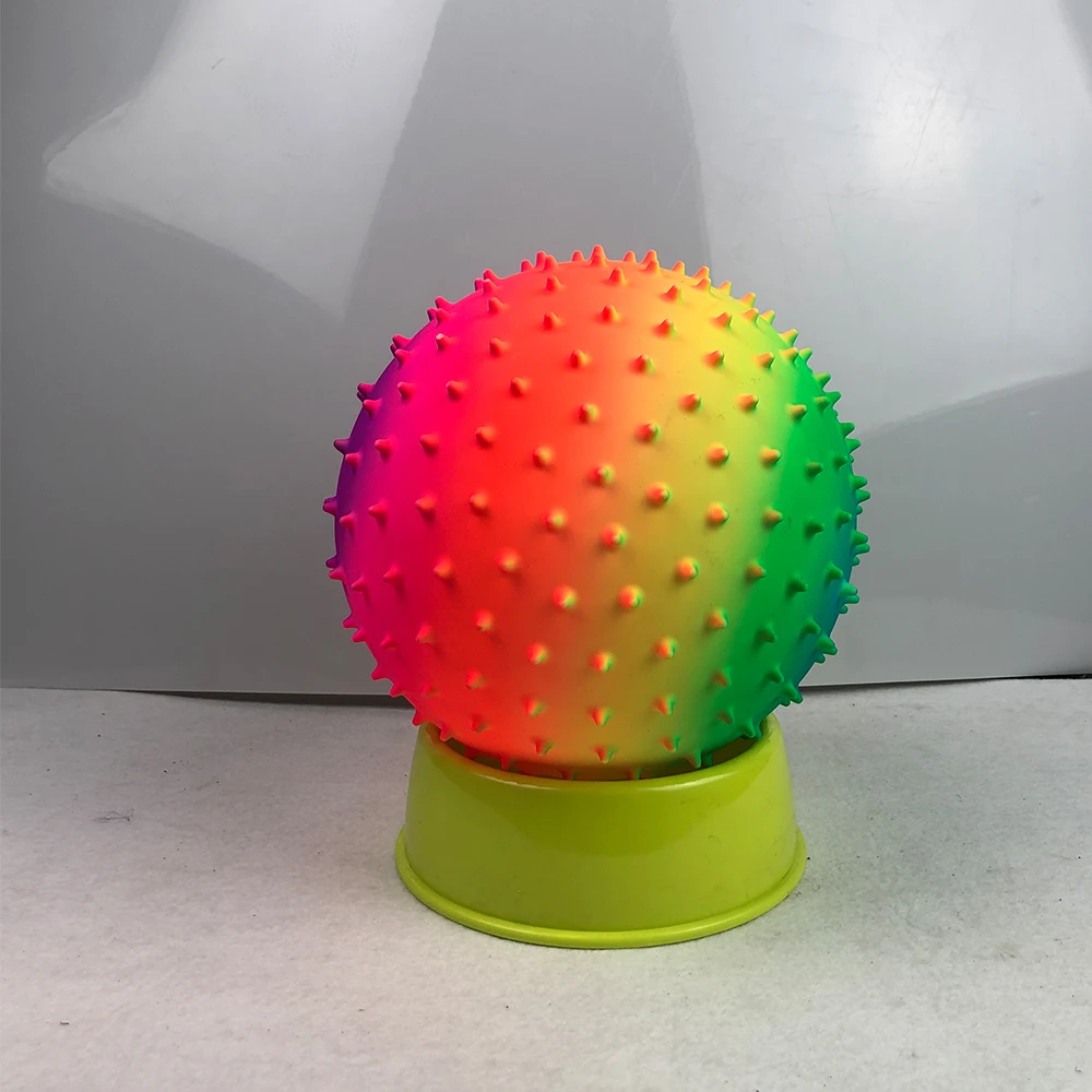 

Actearlier 5-18inch bouncy knobby ball neo vinyl knobby ball 10/12Pack spiky bouncy ball