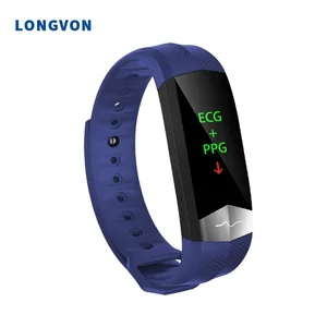 2019 ECG & PPG Smart Fitness Tracker Bracelet